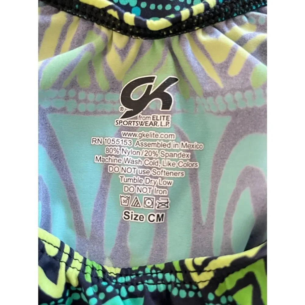 GK Elite Maui Waters Gymnastics Leotard
